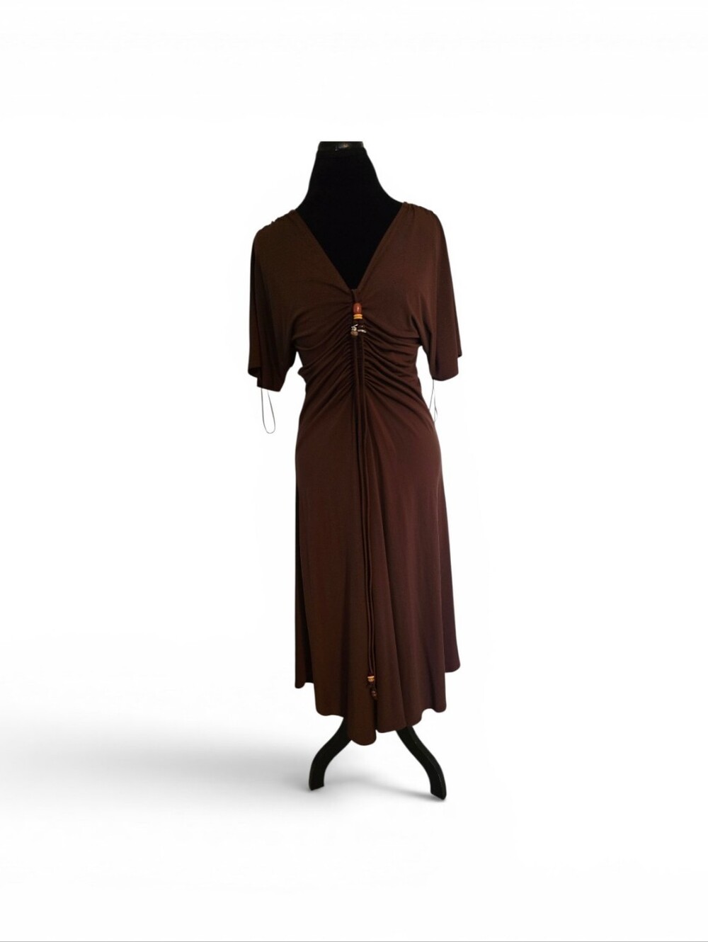 House of Harlow 1960 Chocolate Brown Midi Dress 🤎 Size L